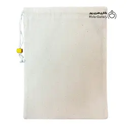 کیسه بند دار کتان بدون طرح اختصاصی