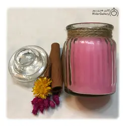 شمع معطر دست ساز نازگل