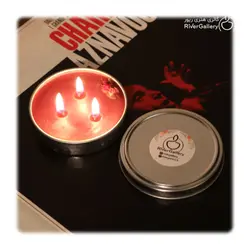 شمع معطر دست ساز روژین