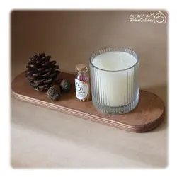 شمع معطر دست ساز رَستا به همراه کبریت