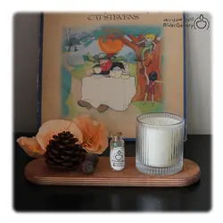 شمع معطر دست ساز رَستا به همراه کبریت