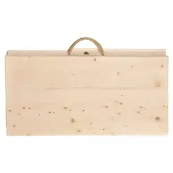 کرسی تاشو پارسین مدل KT70cm بدون هیتر ساخته شده با چوب روسی