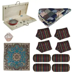 کرسی تاشو پارسین مدل chili-KT70-L3 مجموعه 13 عددی