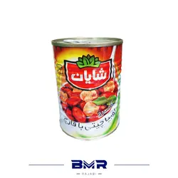 کنسرو لوبیا با قارچ شایان