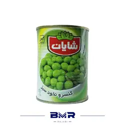 کنسرو نخود سبز شایان ۳۵۰ گرمی