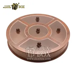 جعبه آجیل و خشکبار چوبی لوکس باکس کد LB32-11