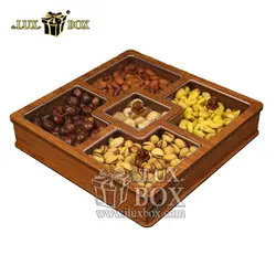 جعبه پذیرایی آجیل و خشکبار لوکس باکس کد LB27-01