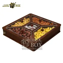 جعبه کادو آجیل و خشکبار پذیرایی لوکس باکس کد LB26-11