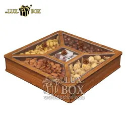 جعبه کادو آجیل خشکبار پذیرایی لوکس باکس کد LB26-01