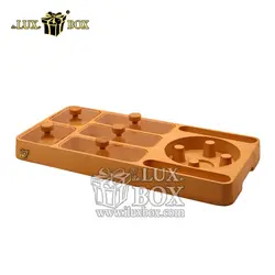 سینی سرو و پذیرایی چوبی آجیل و خشکبار لوکس باکس کد LB403