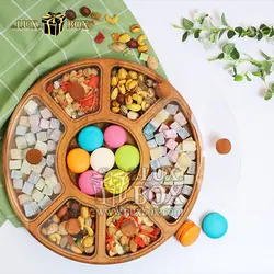 سینی سرو و پذیرایی چوبی آجیل و خشکبار لوکس باکس کدLB400