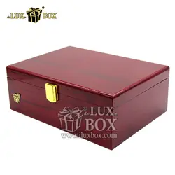 جعبه نفیس آجیل خشکبار پذیرایی چوبی لوکس باکس  کد LB138-LM