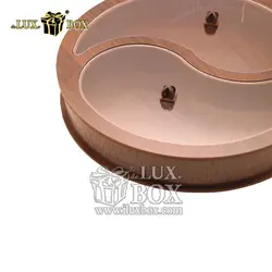 جعبه چوبی پذیرایی آجیل و خشکبار لوکس باکس کد LB36-11