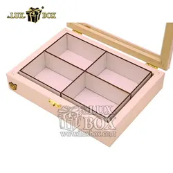 باکس کادویی آجیل و خشکبار پی وی سی (PVC) طرح کلاسیک لوکس باکس کد LB651-W