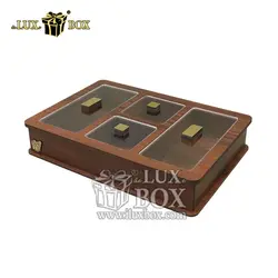 جعبه پذیرایی آجیل و خشکبار لوکس باکس کد LB21-1