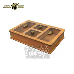 جعبه پذیرایی آجیل و خشکبار لوکس باکس کد  LB21-0