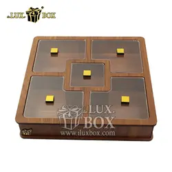 جعبه پذیرایی آجیل و خشکبار لوکس باکس کد LB27-0