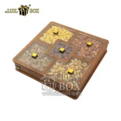 جعبه پذیرایی آجیل و خشکبار لوکس باکس کد LB27-0