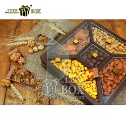 جعبه کادو آجیل و خشکبار پذیرایی لوکس باکس کد LB26-1