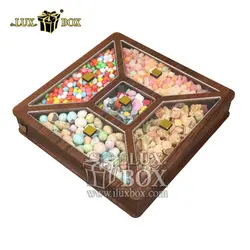 جعبه کادو آجیل و خشکبار پذیرایی لوکس باکس کد LB26-1