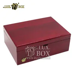 جعبه نفیس آجیل خشکبار پذیرایی چوبی لوکس باکس  کد LB274-LM