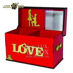 جعبه گل هدیه کادو ولنتاین لوکس باکس کد LB221