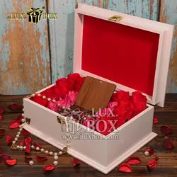 جعبه کادو هدیه چوبی لوکس باکس کد LB272-W