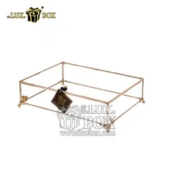 جعبه شیشه ای پذیرایی آجیل و خشکبار لوکس باکس کد LB601-S