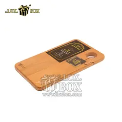 تخته سرو پذیرایی و چیدمان چوب راش سایز متوسط کد LBM590