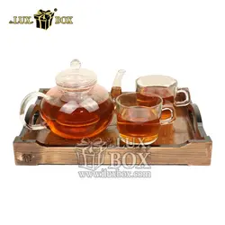 سینی پذیرایی چوبی لوکس باکس کد LBL504