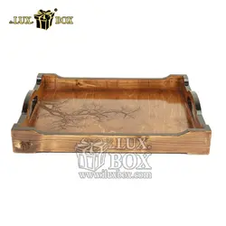 سینی پذیرایی چوبی لوکس باکس کد LBL504