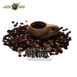 فنجان لیوان کوکسای چوبی مدل قهوه خوری لوکس باکس کد LB454