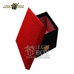جعبه هاردباکس هدیه لوکس باکس چرم 4 سایز مدل مربع کد LB248