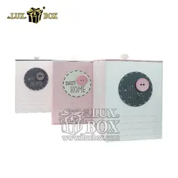 ست جعبه دستمال کاغذی و سطل آشغال چوبی اقتصادی لوکس باکس کد LB833-GW