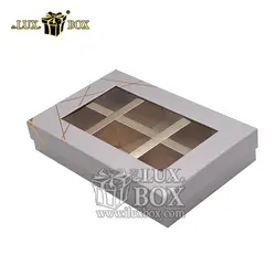 جعبه پنجره دار آجیل و خشکبار هارد باکس لوکس باکس کد Lb0113-S