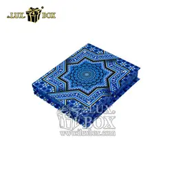 جعبه هارد باکس تنقلات لوکس باکس مدل کتابی کد LB0114