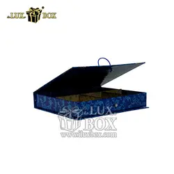 جعبه شکلات و تنقلات هارد باکس لوکس باکس مدل کتابی کد LB0115