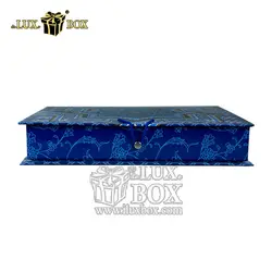 جعبه شکلات و تنقلات هارد باکس لوکس باکس مدل کتابی کد LB0115