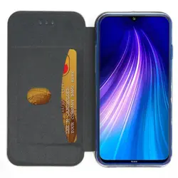 کیف چرمی Samsung Note 9 مدل مگنتی جا کارتی دار
