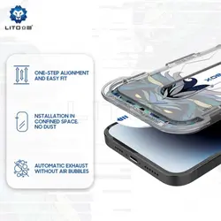 گلس قالب دار لیتو آیفون 13 پرو مکس/14 پلاس Lito D+ Tools Magic Glass Box Apple iPhone 13 Pro Max/14 plus