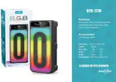 اسپیکر قابل حمل GTS 1770