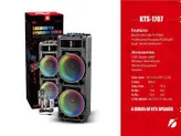 اسپیکر قابل حمل kts 1707
