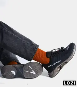 کفش کتانی مردانه مشکی کپسول سفید سالومون Salomon | LAB مدل 3324