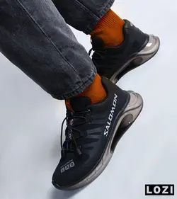 کفش کتانی مردانه مشکی کپسول سفید سالومون Salomon | LAB مدل 3324