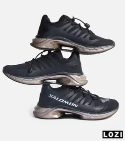 کفش کتانی مردانه مشکی کپسول سفید سالومون Salomon | LAB مدل 3324