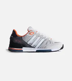 کفش کتانی مردانه طوسی سفید نارنجی آدیداس adidas ZX 750 مدل 3323