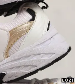 کفش کتانی مردانه سفید طلایی نیوبالانس New Balance 530 مدل 3273