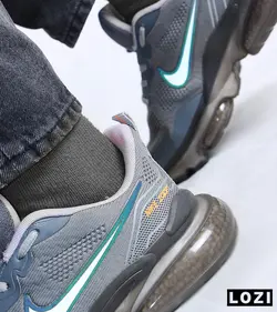 کفش کتانی مردانه طوسی سیر نایک NIKE AIR Max zoom مدل 2914