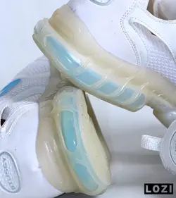 کفش کتانی مردانه سفید آبی نایک NIKE STUSSY مدل 3045