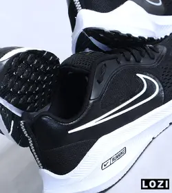 کفش کتانی مردانه مشکی سفید نایک NIKE PEGASUS V10 مدل 3027
